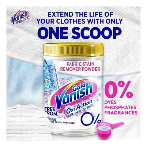 Vanish Gold Oxi Action Powder Fabric Stain Remover 900g