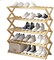 SKY-TOUCH Bamboo Shoe Rack Storage Home Folding Shoe Rack Affordable Shoe Rack Multi-Layer Storage Simple and Convenient (Size : 70cm)