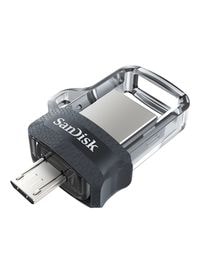 SanDisk - Ultra Dual USB FlashDrive M3.0 32GB Black
