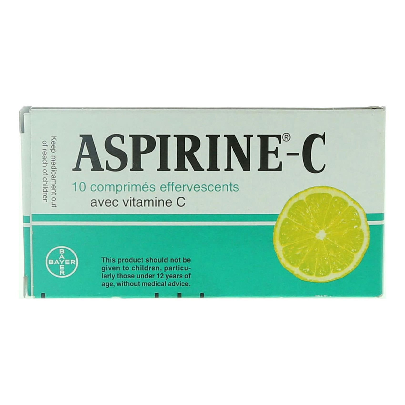 Buy Bayer Aspirin C Vitamine 400mg 10 Tablets Online Shop Health