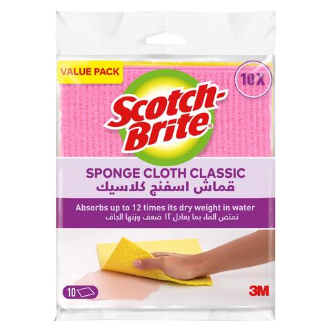 Scotch-Brite Reusable Cleaning Wipes, 60 Count, Value Pack