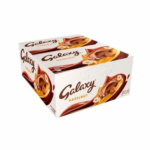 Galaxy Hazelnut Chocolate Bar 36g Pack of 24