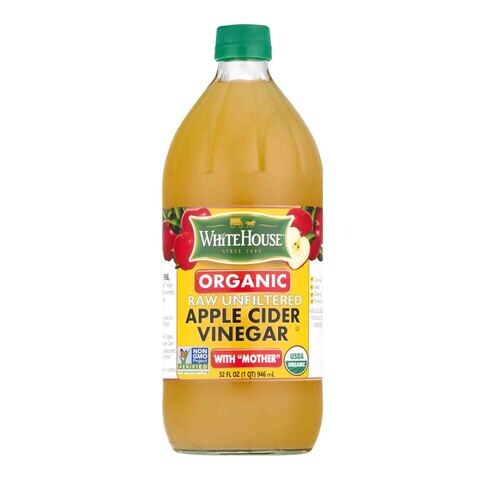White House Organic Raw Unfiltered Apple Cider Vinegar 946ml
