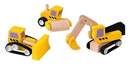 Plantoys Sustainable Play- Road Cosntruction Set