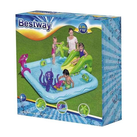 Bestway Fantastic Aquarium Play Center 53052-17 Multicolour 239x206x86cm