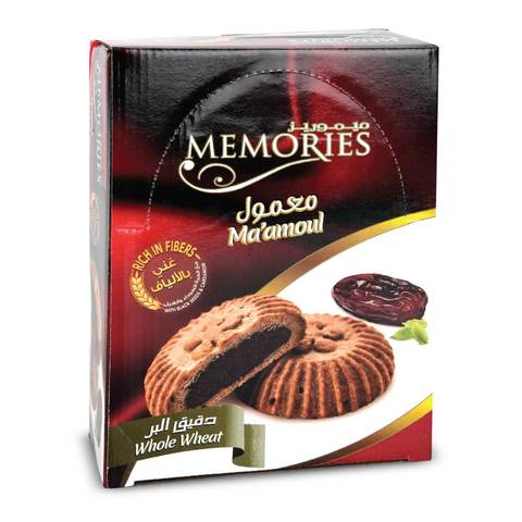 Memories Whole Wheat Maamoul 40g &times;12