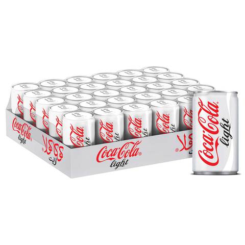 Coca Cola Light Soft Drink 150ml Pack of 30