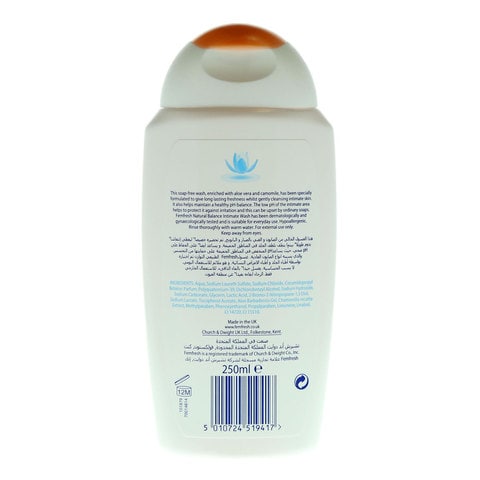 Femfresh natural balance intimate wash 250 ml