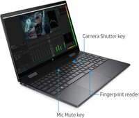 HP Envy X360 2-In-1, 15.6&quot; FHD Touchscreen Laptop, AMD 4th Gen 8-Core Ryzen 7 4700U (Beat i7-8550U), 32GB RAM, 1TB PCIe SSD, Backlit Keyboard, Fingerprint Reader, Windows 10