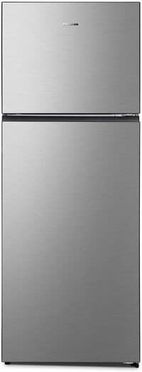 Hisense 466L Net Capacity Double Door Top Mount Refrigerator, Silver, RT599N4ASU