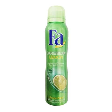 Fa deodorant spray for women caribbean lemon 150 ml