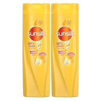 Sunsilk Soft And Smooth Shampoo White 400ml Pack of 2