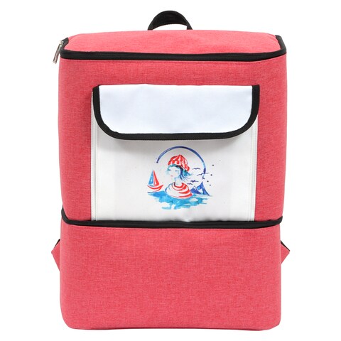 Lunch box with hot and store cold compartments