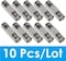 Tomvision - Set of 10 pcs BNC Female to BNC Female Coupler Cable Connector Adapter for CCTV Cameras Security System
