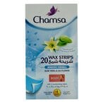 Buy Chamsa Cold Wax Body Strips 20 Pieces in Kuwait