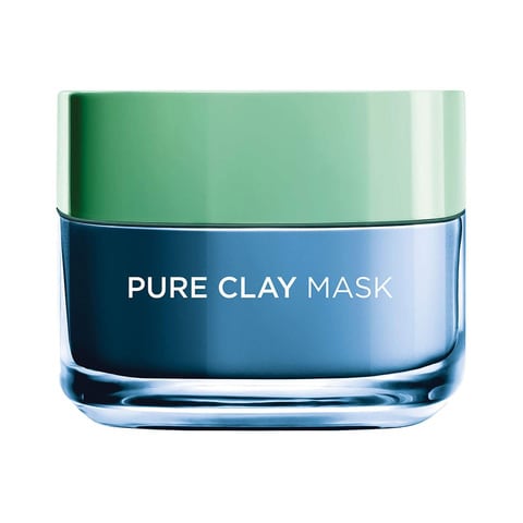 L&#39;Oreal Paris Pure Clay Marine Algae Anti-Blemish Face Mask Blue 50ml