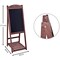 LINGWEI Wooden Foldable Writing Board Ladder Flower Racks With Stand Flower Pots Holder For Outdoor Indoor Balcony Restaurants and Offices