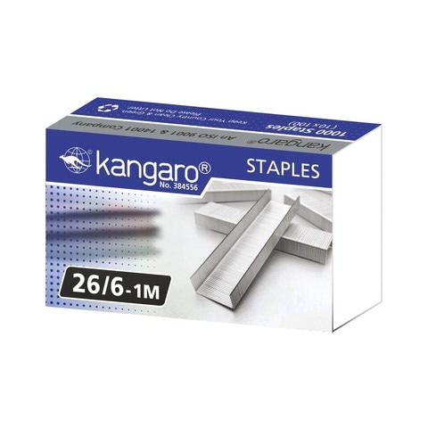 Kangaro 26/6-1m Staples 384556 Silver