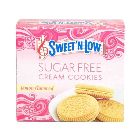 Buy sweetn low cookies lemon 162 g (sugar free) in Saudi Arabia