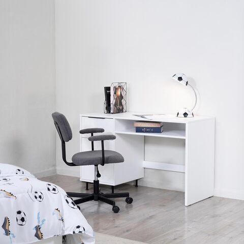 White study on sale table online