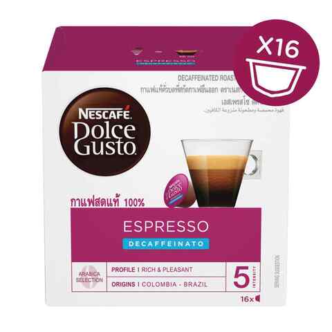 Nescafe Dolce Gusto Espresso Decaffeinato Coffee 96g