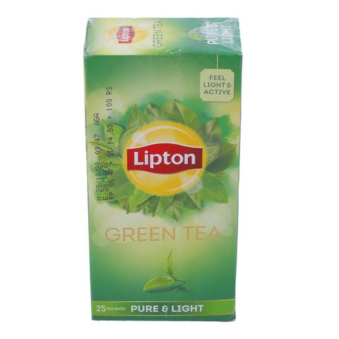 Lipton Green Tea Pure &amp; Light 25 pcs