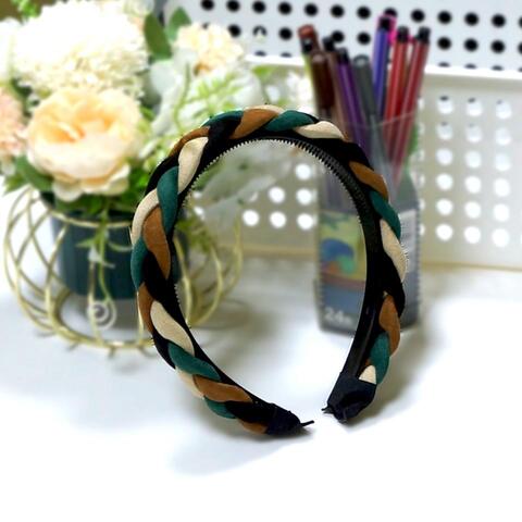 Aiwanto Hair Band Multicolored Head Band Braided Hair Band Beautiful Stylish Hair Accessories For Girls Womens