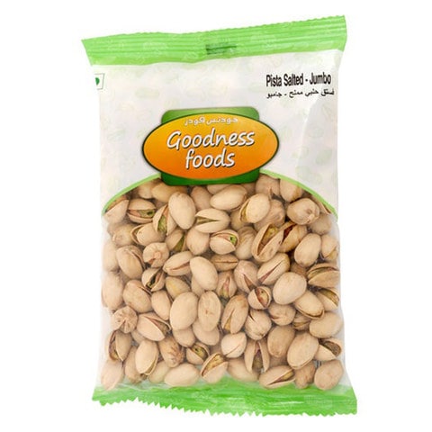 Goodness Foods Jumbo Salted Pista 500g