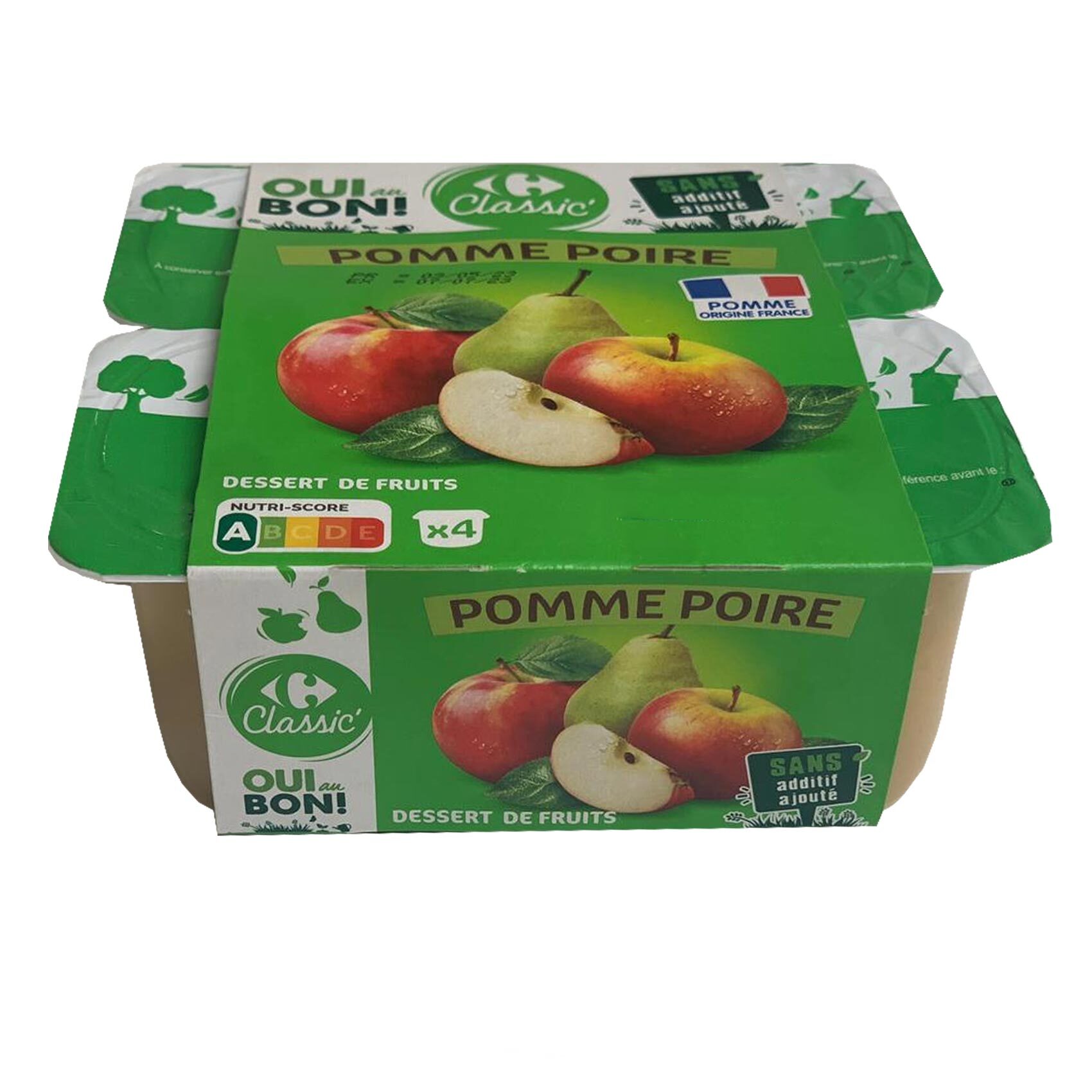 Compote Pomme CARREFOUR CLASSIC