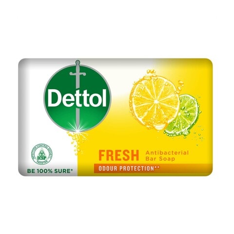 Dettol Fresh Lemon Bar Soap Pack of 3
