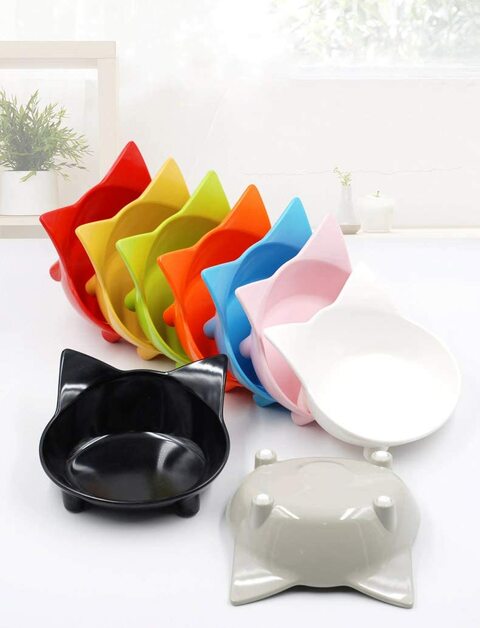 Wide shallow best sale cat bowls