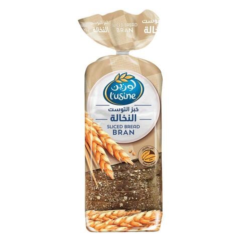 Buy Lusine Sliced Bread Bran 600g in Saudi Arabia