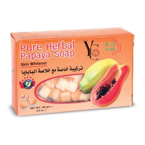 Yc soap papaya pure herbal 100 g