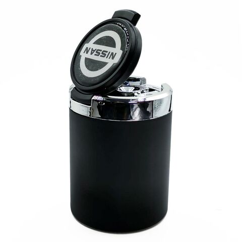 Buy NlSSAN Car Ashtray With Led Lights With Cover Creative