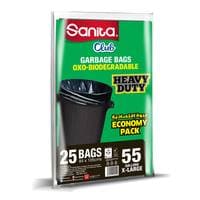 Buy Sanita Club Trash Bags Biodegradable 5 Gallons 130 Bags Online - Shop  Cleaning & Household on Carrefour Saudi Arabia