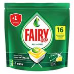 Buy FAIRY ALL IN ONE  DISHWASHER CLEAN TABS LEMON 216G in Kuwait