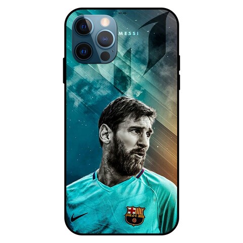 Theodor Apple iPhone 12 Pro 6.1 Inch Case Leo Messi Flexible Silicone Cover