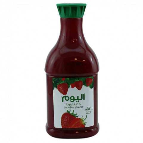 Alyoum Fresh Juice Strawberry Flavor 1.7 Liter