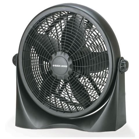 Black and decker battery best sale powered fan