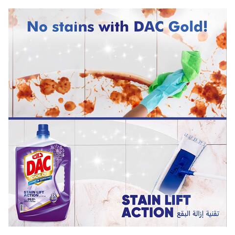 Dac Gold Cleaner + Disinfectant Lavender 3L