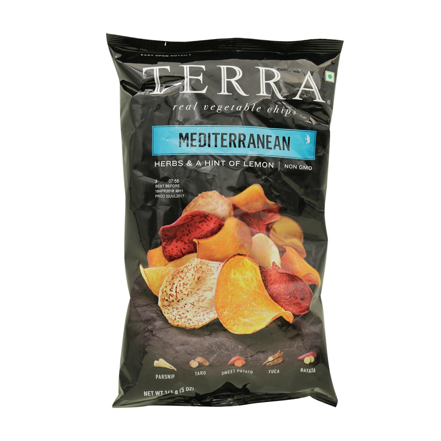 Buy Terra Real Vegetable Chips Mediterranean Herbs & A Hint Of Lemon 170g