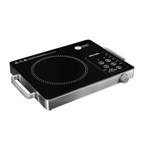 AFRA Infrared Cooktop (Single), 2000W, LED Display, Stir-Fry, Hot Pot Settings, Child Lock, Crystal Plate, Stainless Steel Body, G-Mark, ESMA, RoHS, And CB Certified, 2 Years Warranty.