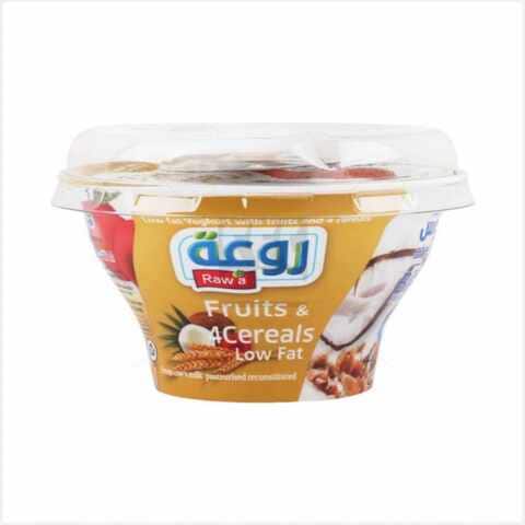 Raw&#39;a Yoghurt With Fruits 4 Cereals 150g