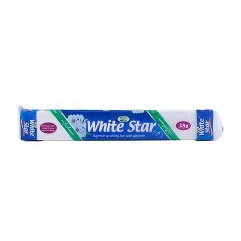 Buy White Star Laundry Bar Soap 1 kg Online - Carrefour Kenya