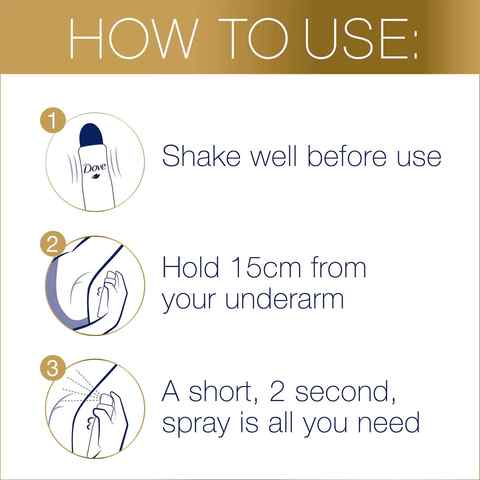 Dove Even Tone Antiperspirant Deodorant Spray Restores Underarm Skin To Its Natural Tone Rejuvenating Blossom For 48H Sweat &amp; Odor Protection 150ml