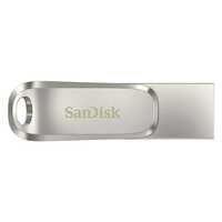 SanDisk Ultra Dual Drive Luxe USB Type-C Flash Drive 512GB Silver