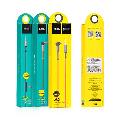 Hoco Cable Aux UPA02 Assorted
