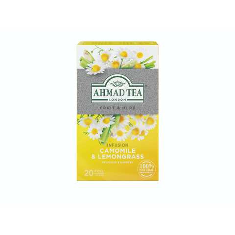 Ahmad Tea Chamomile And Lemongrass 20 Tea Bags