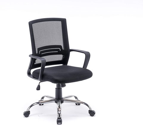 Buy Lanny Office Mid Back Mesh Multifunction Executive Adjustable Office 360 Degree Swivel Computer Desk Chair With Arms Lk1182 Castor Wheels Rotating Black Online Shop Home Garden On Carrefour Uae