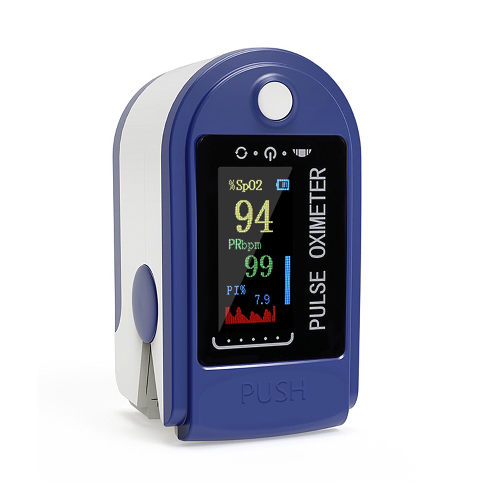 Pulse SpO2 — REAL First Aid Finger Pulse Oximeter Heart Rate Oxygen